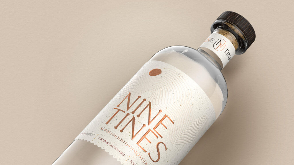 Fun Agency Designs Nine Tines Vodka