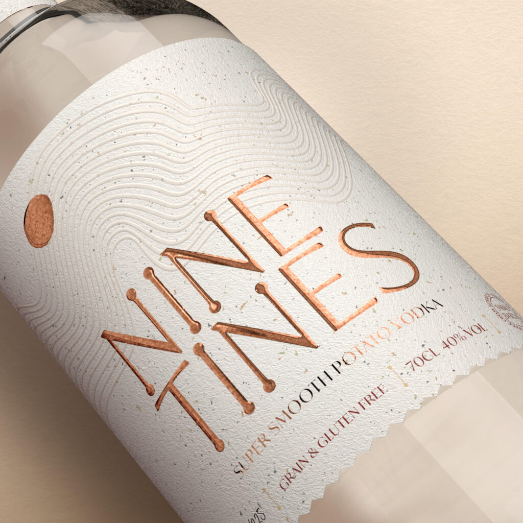 Fun Agency Designs Nine Tines Vodka