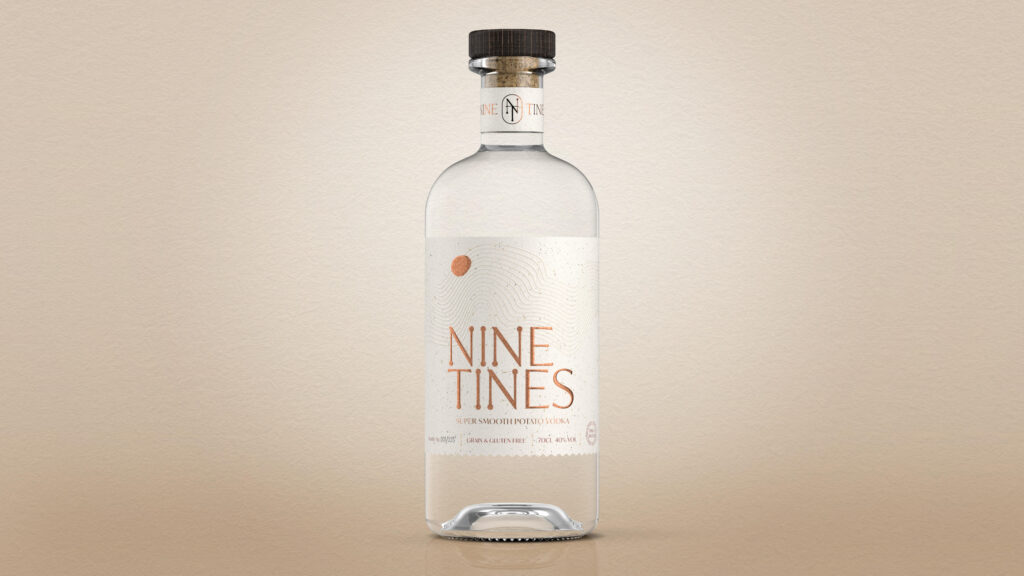 Fun Agency Designs Nine Tines Vodka