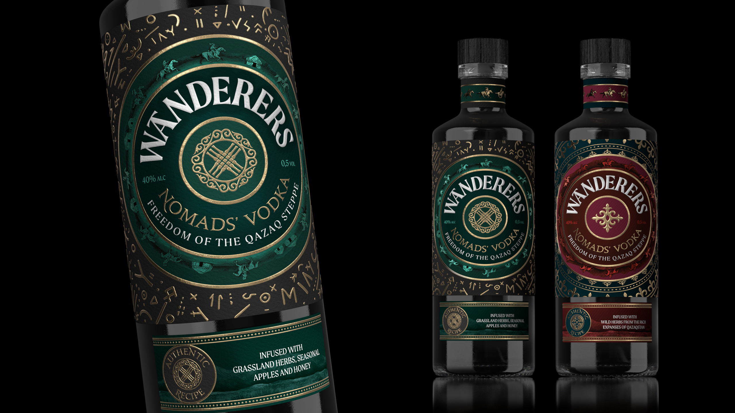 Wanderers Vodka: A Blend of Nomadic Heritage and Modern Design