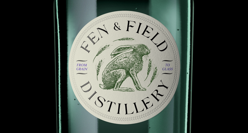 SingleDouble's Distinctive Grain-to-Glass Spirit Packaging for Fen & Field Distillery