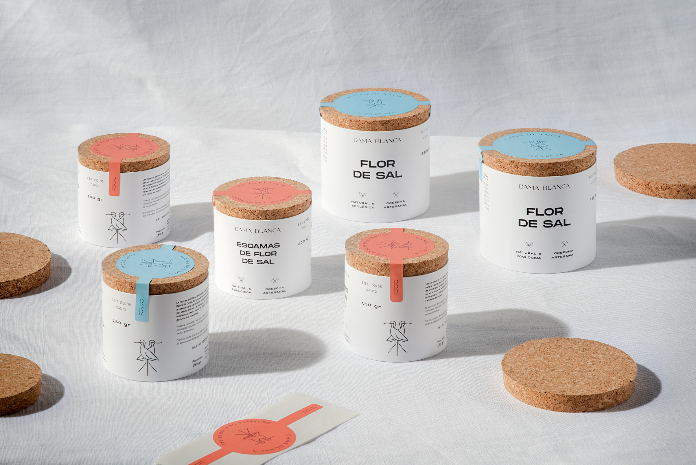 Dama Blanca: Packaging Design for Salt of Cádiz