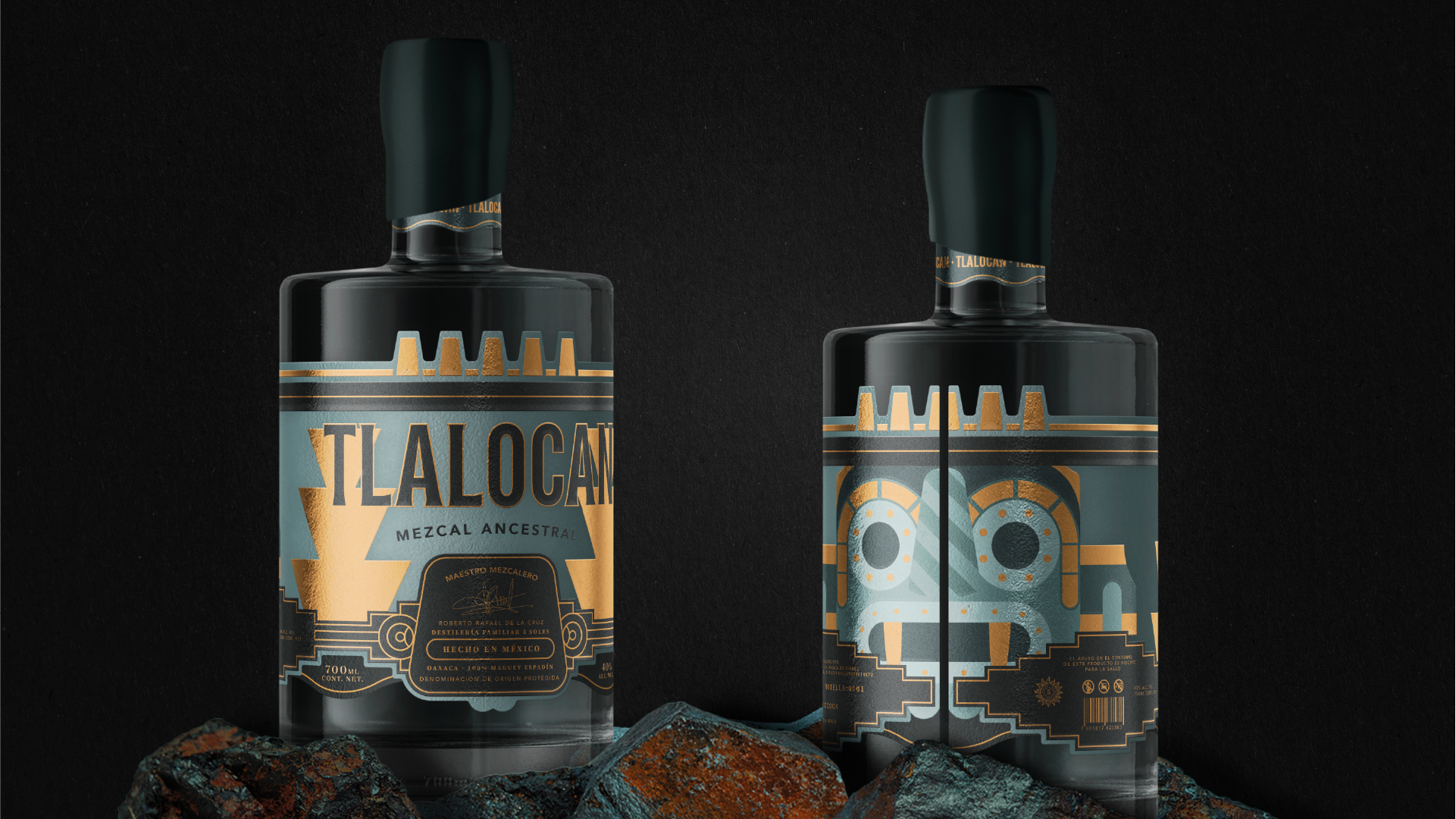 Exploring Ancestral Culture through TLALOCAN: A Premium Mezcal Bottle Design Project