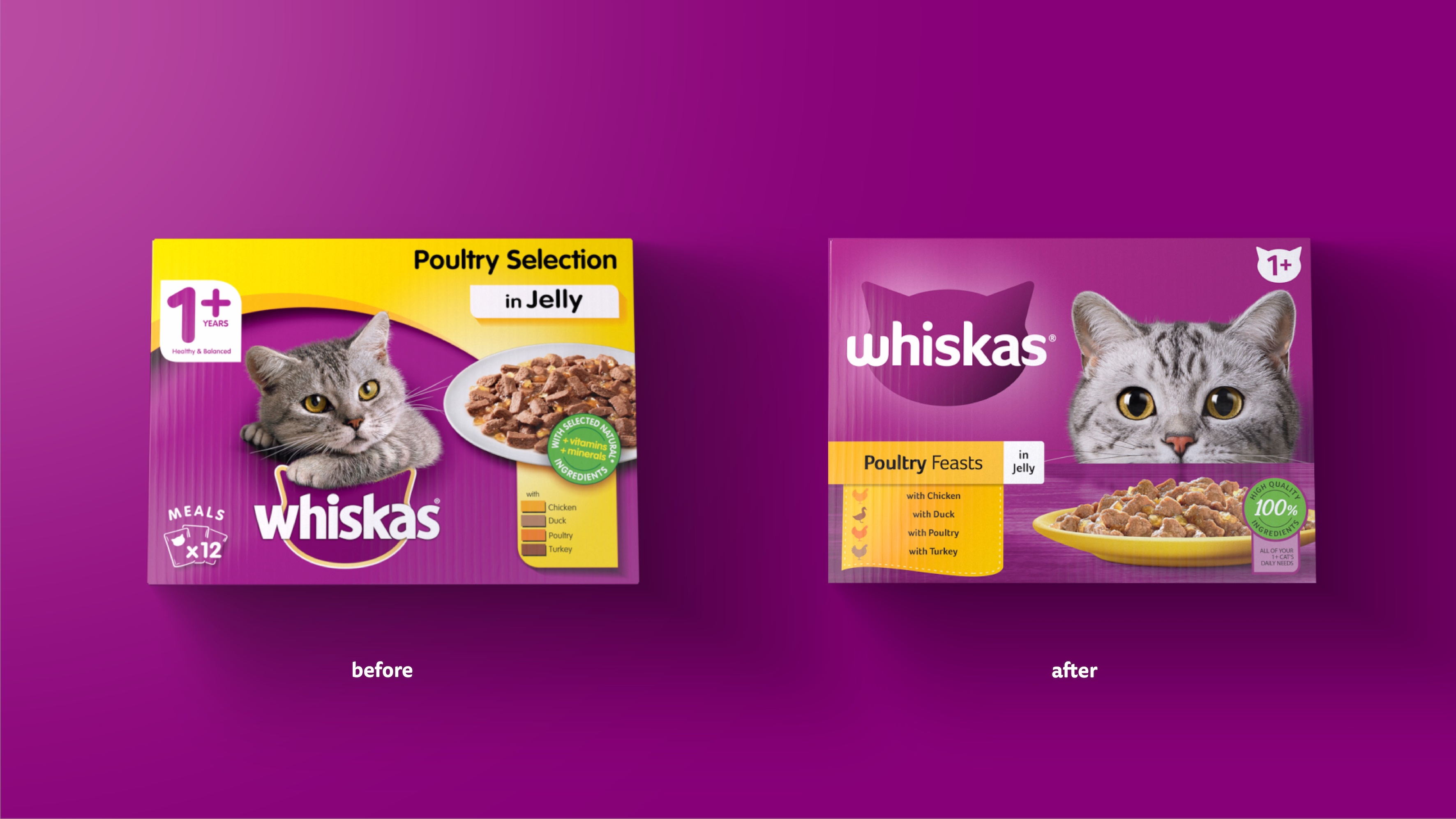Elmwood Revamps Whiskas: A New Brand Identity and Packaging Design for the Digital Age