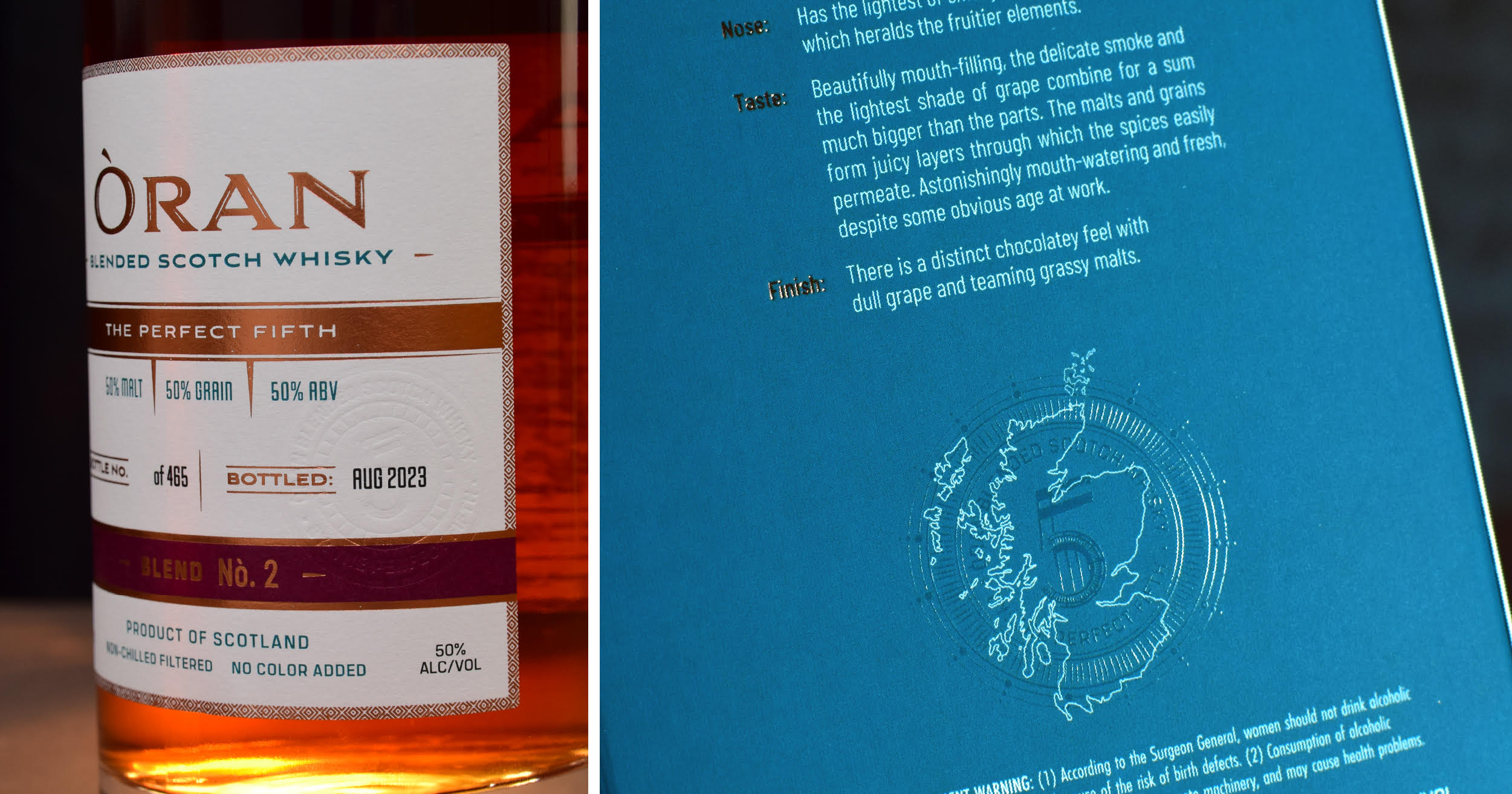 Unveiling Oran Whisky's Packaging Design by Hutton Creative