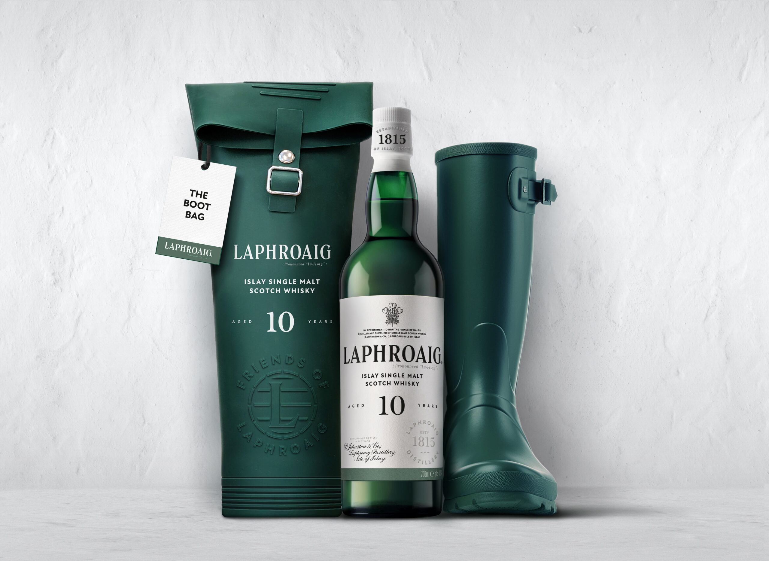 Laphroaig's Wellington Boot-Inspired Gift Packaging Design
