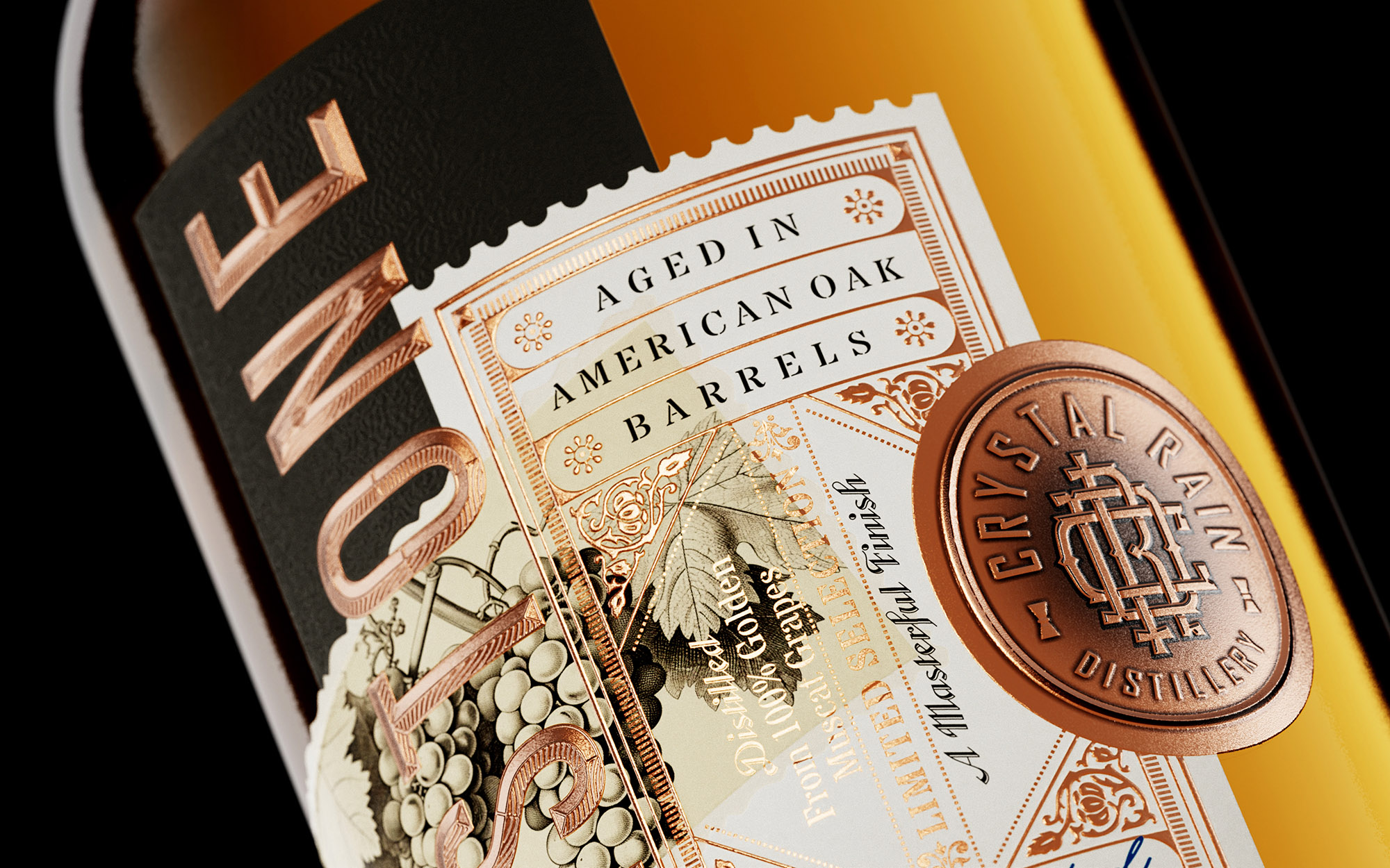Crafting the Perfect Blend: The Artistry Behind Kristone Craft Grape Brandy Label Design