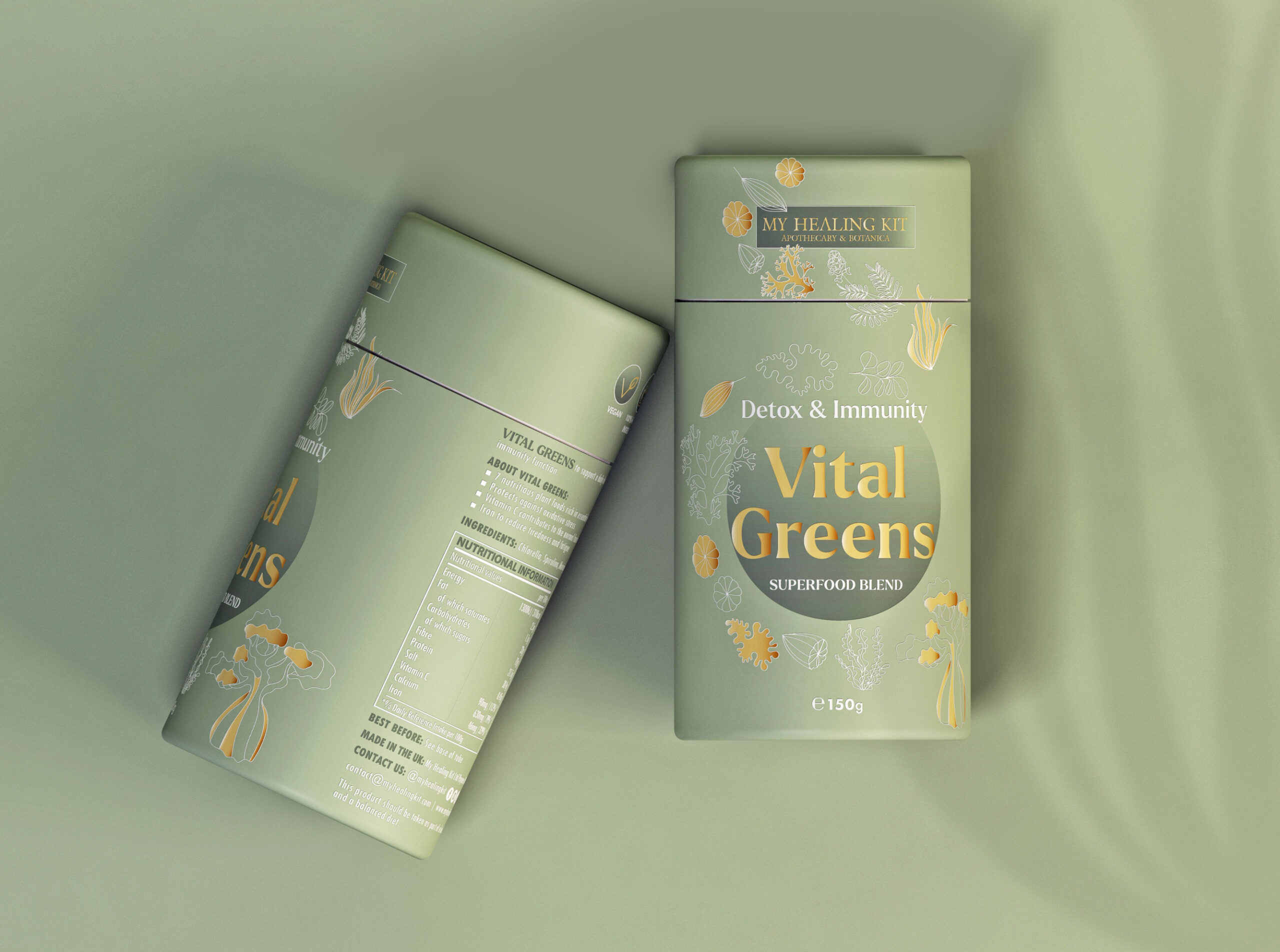 Unveiling the Organic Superfood Blend Packaging: My Healing Kit