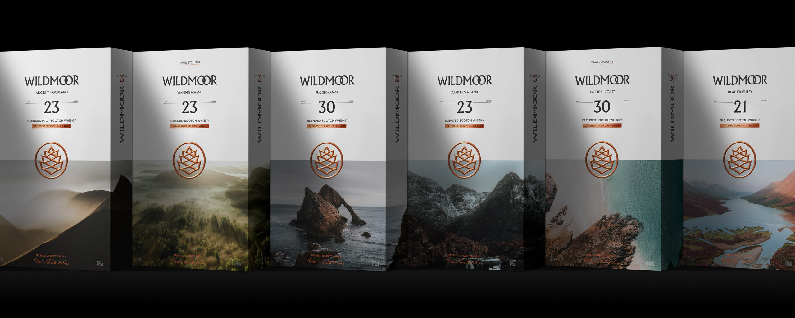 Introducing Wildmoor: A New Blended Scotch Whisky Designed by LOVE for William Grant & Sons
