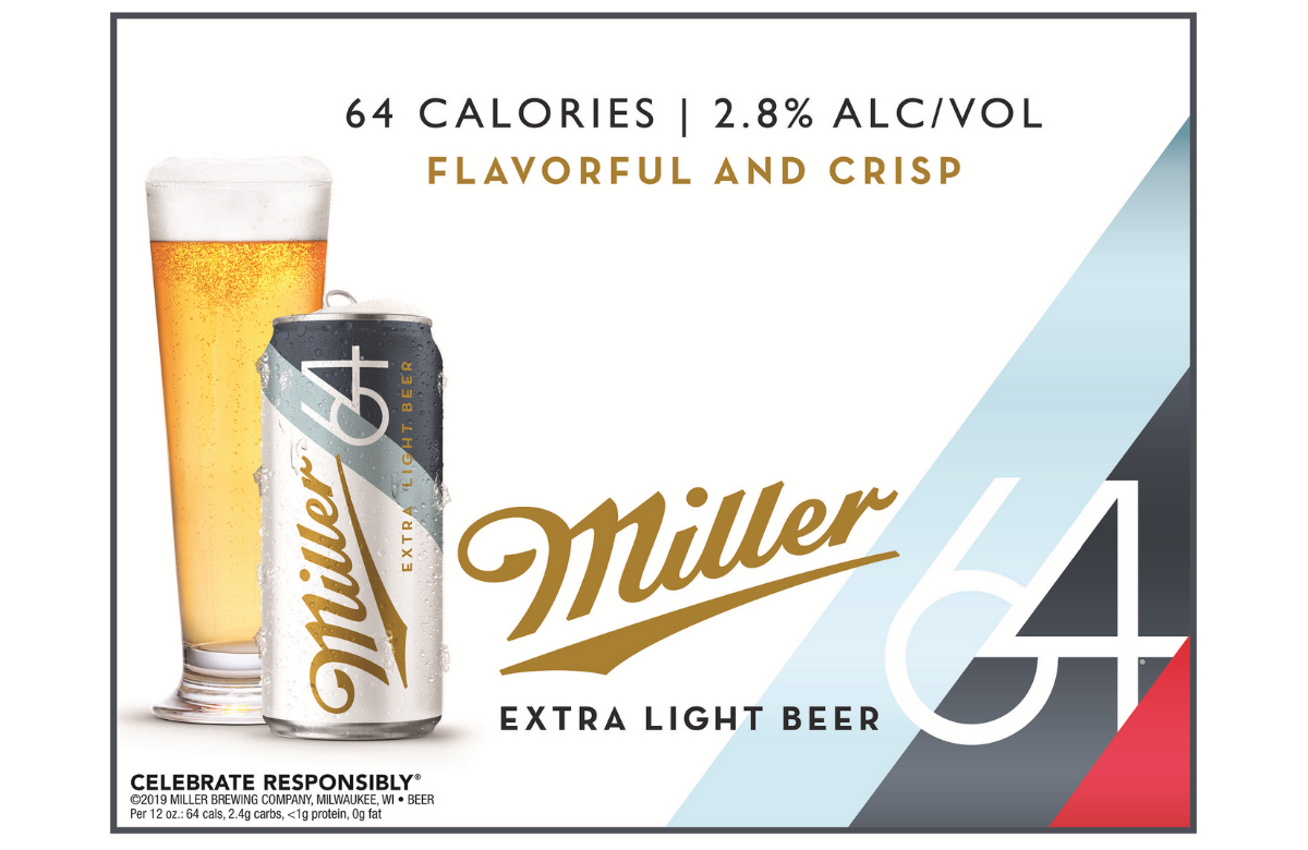 Miller 64 Rebrands & Relaunches as 64 Extra Light Miller 64 Rebrands & Relaunches as 64 Extra Light
