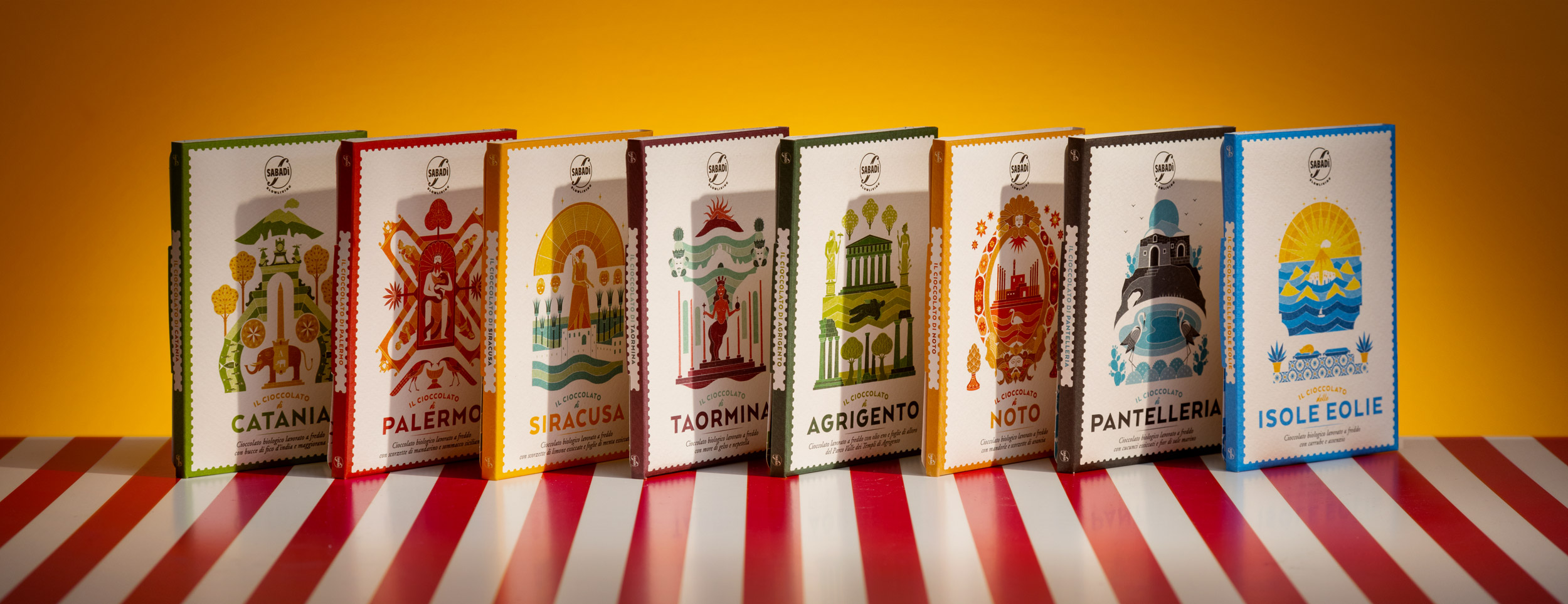 Sabadì's Grand Tour Sicilia: A Homage to Sicilian Beauty through Packaging Design