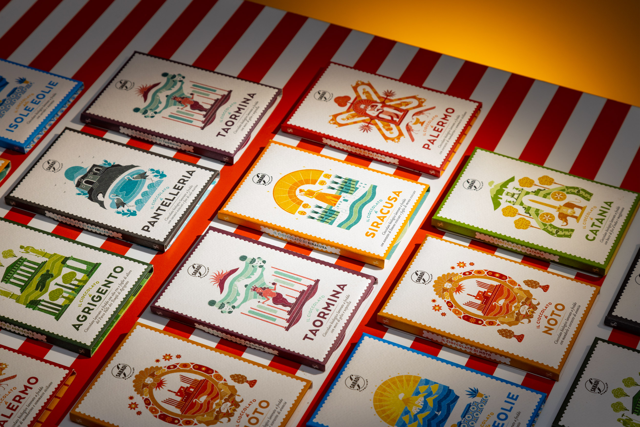 Sabadì's Grand Tour Sicilia: A Homage to Sicilian Beauty through Packaging Design