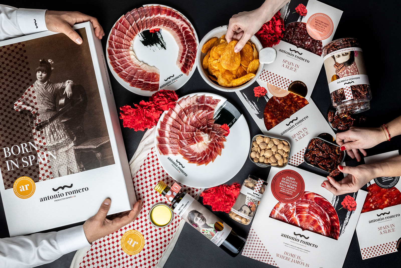 Exploring the Essence of Spanish Culture Through Antonio Romero's Gourmet Product Packaging