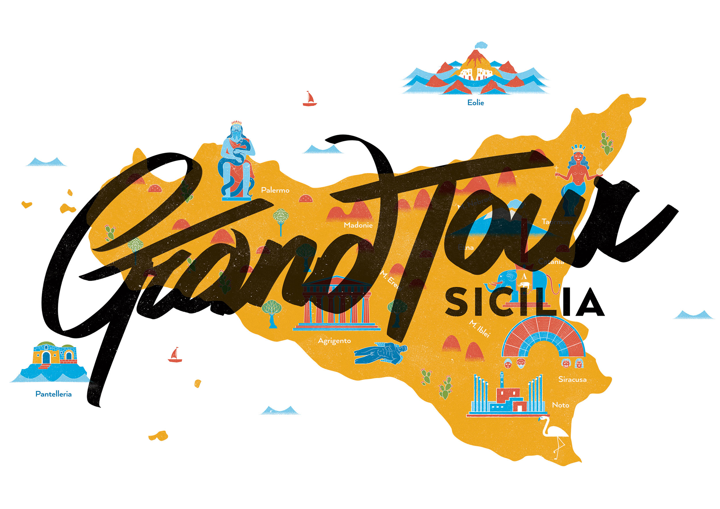 Sabadì's Grand Tour Sicilia: A Homage to Sicilian Beauty through Packaging Design