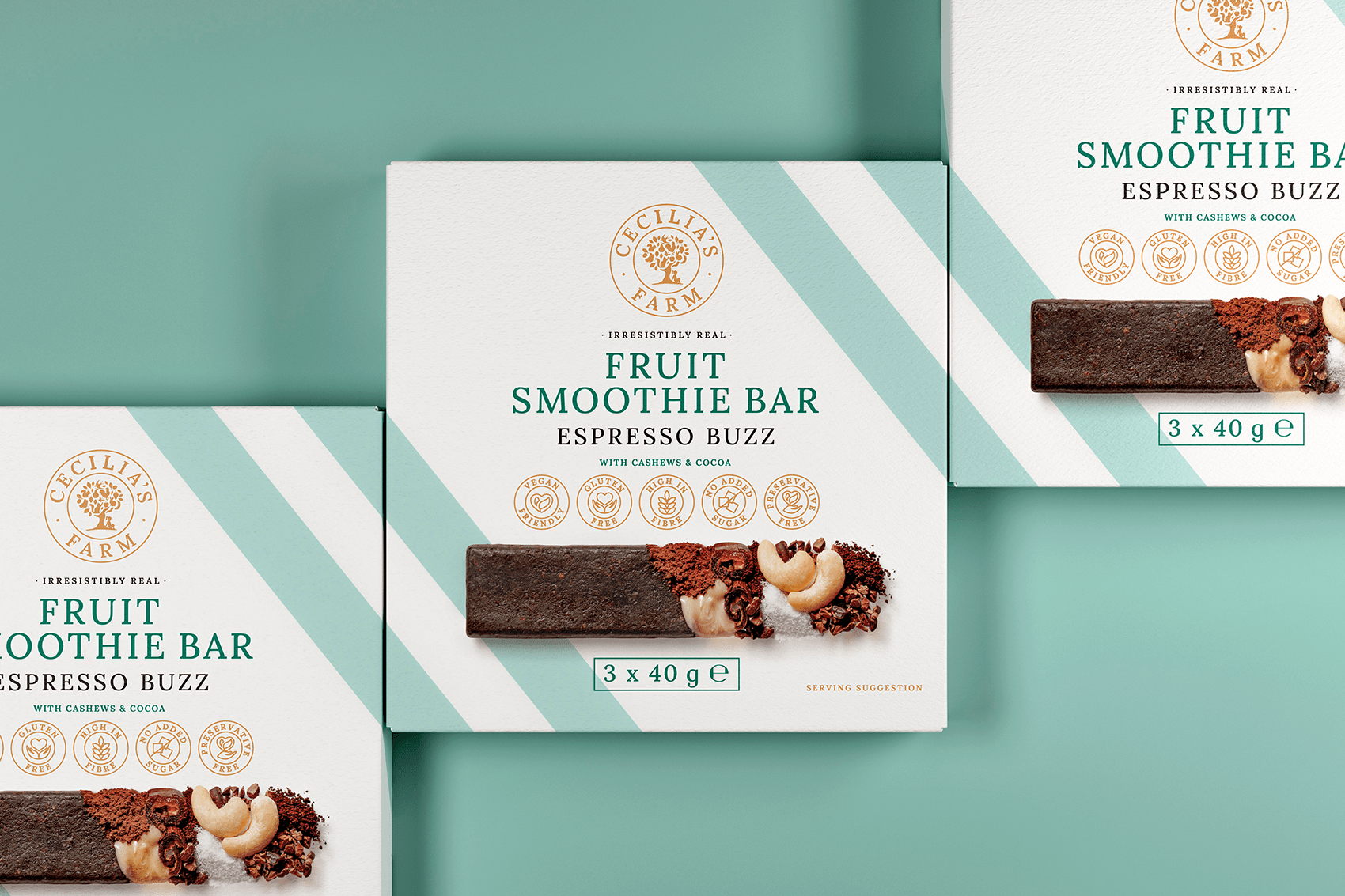 Creating Premium Packaging For Cecilia’s Farm Fruit Smoothie Bars And Boxes