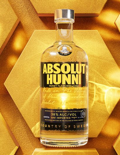 Absolut Launches New Honey-Flavoured Vodka with Unique Design by JDO Absolut Launches New Honey-Flavoured Vodka with Unique Design by JDO