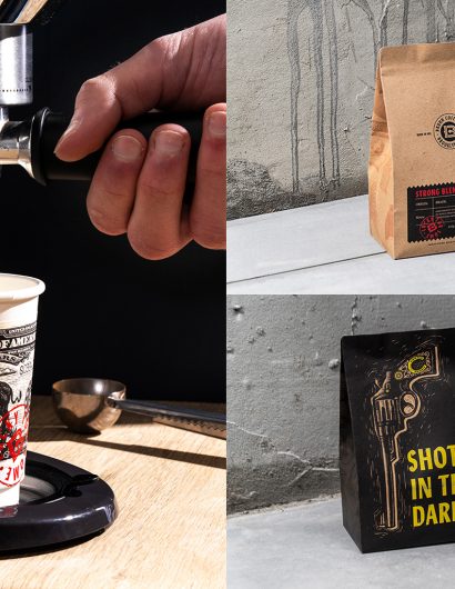 Bruhn Coffee Co: Criminal-Inspired Branding for a Boutique Brooklyn Coffee