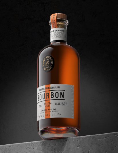Midday Studio Designs Signature Bourbon Packaging for Women-Owned Republic Restoratives