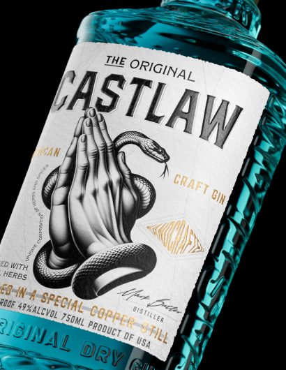 Exploring the Mystique and Nature-Inspired Design of Castlaw Gin Packaging Exploring the Mystique and Nature-Inspired Design of Castlaw Gin Packaging